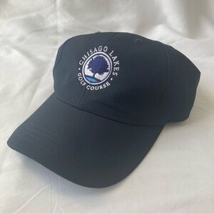 Chisago Lakes Golf Course Baseball Hat Cap Adjustable Sporty Logo Preppy Blue MN